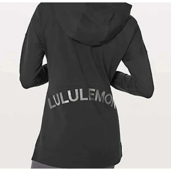 Lululemon Black Long Sleeve Hooded Cut Above Hoodie Size 4 - Picture 1 of 5